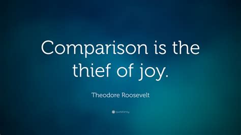 comparison steals joy quote.